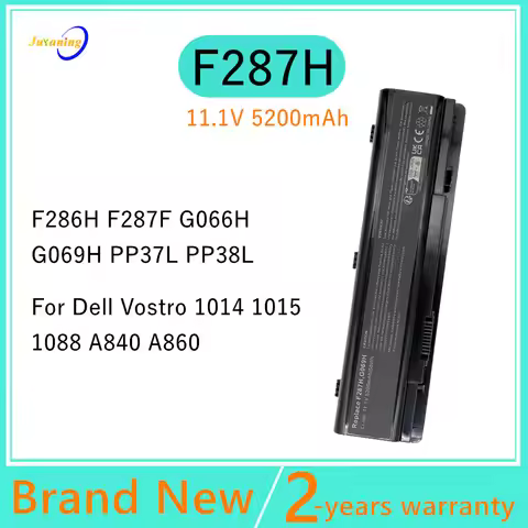 F287H Laptop battery For Dell Vostro 1014 1015n 1014n 1015 A840 A860 1088n F286H F287F 988H For Insp