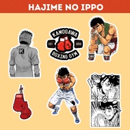 TUMBLR Hajime No Ippo Sticker, Sport Boxing Sticker (6 PCS) suitable for journals, tumblrs and helme