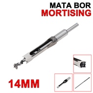 MATA 14 Chisel Mortising Drill HSS Square 14.0mm Wood Chisel Drill Bit 14 mm