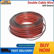 100 MetersDouble cable wire size gauge 22 motor motorcycle wire (665 Grams)1 ROLL [GMP]