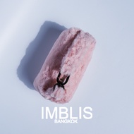 IMBLIS - IMBLIS MINI BOX CARABINER FAUX FUR BAG
