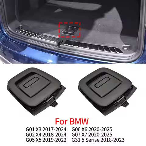 For BMW G01 G02 G05 G06 G07 Trunk Tail Cover Bottom Plate Mat Floor Carpet Handle Spare Tire Cover L