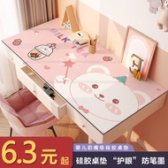 KY/🏮Desk Mat Silicone Tablecloth Desk Desktop Protection Mat Desk Children Desk Mat Desk for Students Learning FQJK