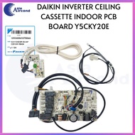 DAIKIN / ACSON INVERTER CEILING CASSETTE PCB BOARD 2.0HP【 Y5CKY20E , FCR20A2 】C/W RECEIVER SENSOR ( 