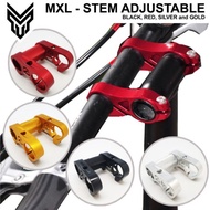 Double STEM ADJUSTABLE STEM RISER MXL FOLDING BIKE FOLDING BIKE