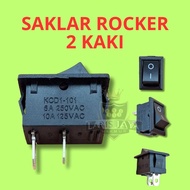 Large 2 Pin Rocker Switch – ON/OFF Switch 15x21 mm