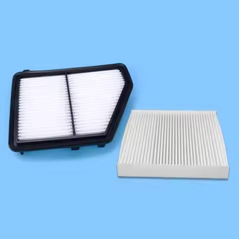 17220-5BA-A00 80291-TF0-E01 Engine Cabin Air Filter Kit Fit for Honda Civic 2.0L HRV 2023 2024