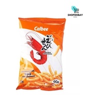 Calbee Prawn Crackers BBQ Flavour 90g