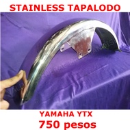 Yamaha YTX 125, Front Tapalodo Stainless Fender