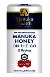 (🐨澳貨紐物)蜜紐康 Manuka Health－Manuka 麥蘆卡蜂蜜 MGO 115+ 隨身型12 包