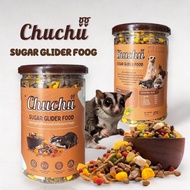 Chuchu Sugar food 270g. อาหารเม็ดอาหารรวมสำเร็จรูป อาหารชูก้าร์ไกลเดอร์