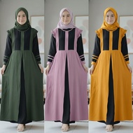 Bj Dreas Branded Thick Material Baj Gamid Long Sleeve Robe for Muslim Women Ghamis Deres Teenagers L