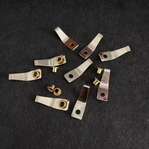 10Set Replacement Metal Sheet Spring Plate Cam Rivets For Zippo Gas Lighter Replacement Repair DIY I