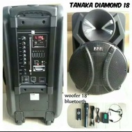 SPEAKER AKTIF 18 inch portable TANAKA DIAMOND 18 Original