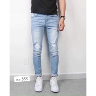 Men's Fashion Blue Wax Jeans Color 888 Mr.Smile 99 Shop