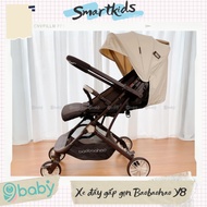 ♠ATTAIN♠ 【REAL PHOTOS + VIDEO】 Baobaohao Y8 Baby Stroller Cream Color - 2-way Folding - Minimize Sha