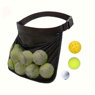 Tennis Bag Storage Bag Ball Bag Portable Ball Waist Bag Tennis Pick-up Bag Ball Storage Bag Supplies