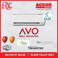 [SAVE 4.0] Acson Air Conditioner / Air Cond Inverter R32 1.0HP/1.5HP/2.0HP/2.5HP A3WMY10N/15N/20N/25N with WIFI adaptor  + My Eco