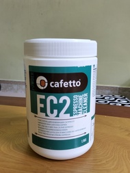 Vệ sinh Cafetto EC2 dạng bột dùng rửa vòi chiết suất máy pha cà phê espresso khối lượng 1200gram