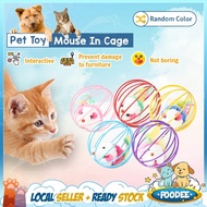 POODEE Pets Malaysia Mouse-in-cage Interactive Cage Mouse Ball Pet Toy for Cat kitten