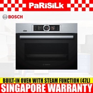 Bosch CSG656RS7 Serie | 8 Built-in Compact Oven with Steam Function (47L)