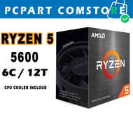 CPU Ryzen5 5600 3.5GHz 6C/12T AMD Ryzen AM4