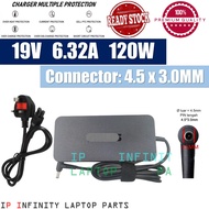 Asus PA-1121-28 ADP-120RH B A15-120P1A 19V 6.32A 6A 120W 5.5*2.5mm 6.0*3.7mm 4.5*3.0mm AC Power Adap