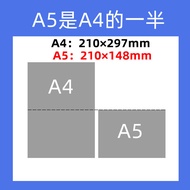 Color A5 Hospital Prescription Paper a5 Printing Paper 80g Hospital Prescription Paper A4 Paper Half