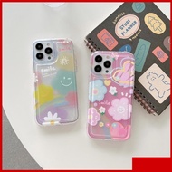 Cute flower illustration soft Case HP Realme C75 C75x C65 Note 60 Note 60x C61 C63 C65 C67 10 11 pro