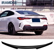 Spoiler for BMW G22 G26 Gran Coupe G23 4 Series 2020-2022 Year Carbon Surface Rear Boot Ducktail Win