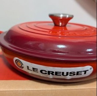 *全新* Le Creuset 鑄鐵淺底鍋 22cm 鑄鐵鍋