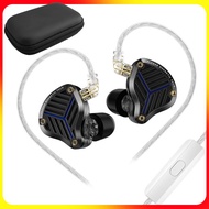 Uareliffe KZ PRX Music Earphone Add Case Good Bass Wired Music Headset IEM With OFC Silver-Plated Ca
