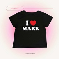 [Tomato8] I love custom V.1 Including All Models Of Shirts Babytee Crop Top Oversized T-Shirt Specif