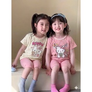 SET OF 2 KITTY TONE LIGHT PINK YELLOW