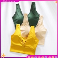Women Women Crop Top V-Neck Bra Casual Top