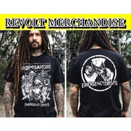 Bombardir band t-shirt (emergency crisis), bombardir band t-shirt, punk band t-shirt, punk t-shirt, 