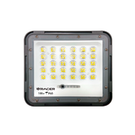 โคมฟลัดไลท์โซลาร์เซลล์ RACER LED 100W IP65 3000K รุ่นอินฟินิต แสงวอร์มไวท์