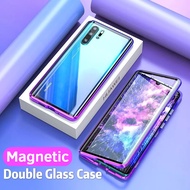 Oppo A15 A15S A16K A16E Magnetic Case Double Side Glass Magnet Casing