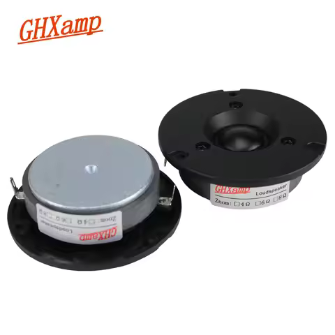 GHXAMP 3 Inch 6OHM 40W Tweeter Speaker Unit Dome HIFI Silk film Home theater Ultra-high Treble Tones