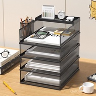 Storage Storage Rack Folder Folder A3A4 Rack Folder Multi-Layer Metal Storage Box Iron Office Booksh
