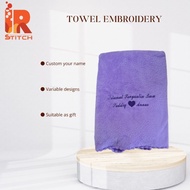Towel (Free Embroidery) Tuala Dewasa (Percuma Sulaman Nama)