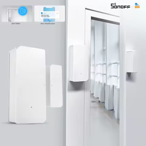 SONOFF DW2 Wifi Wireless Door Window Sensor Open / Closed Detectors E-WeLink APP Alert Notification 
