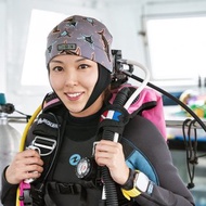 鎚頭鯊潛水料保暖帽 S/M