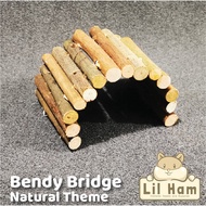 ♞Natural Bendy Bridge for Hamsters