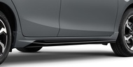 (ของแท้) ชุดสเกิร์ตข้าง ชุดแต่ง LUSSO PACKAGE โตโยต้า ยาริส 5ประตู Toyota Yaris 5 Door ปี 2023 / ของ