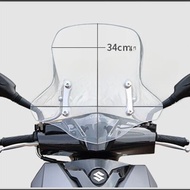 หน้าต่างกันลมรถจักรยานยนต์แบบปรับแต่งได้สำหรับ Suzuki UY125 UU125 AFR กันลม กันลม อุปกรณ์เสริมรถจักร