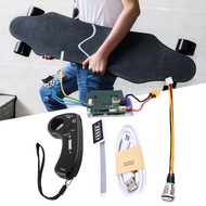 สเก็ตบอร์ดไฟฟ้า Longboard ไดรฟ์เดี่ยว ESC ทดแทนเมนบอร์ดพร้อมรีโมทสเก็ตบอร์ด ESC เปลี่ยน
