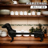 3D Printing Modern Simple Nordic Cute Pet Animal Puppy Shape Roll Paper Holder Toilet Paper Holder 2