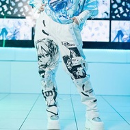 MIKU FOREVER初音未來正版聯名吊帶長褲八神褲ACDC RAG台灣JA0776