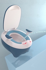 (2 dlm 1)TANDAS DUDUK BUDAK / Penguin Baby Potty Seat Multipurpose 2 in 1 Toilet Training Potty Bowl
